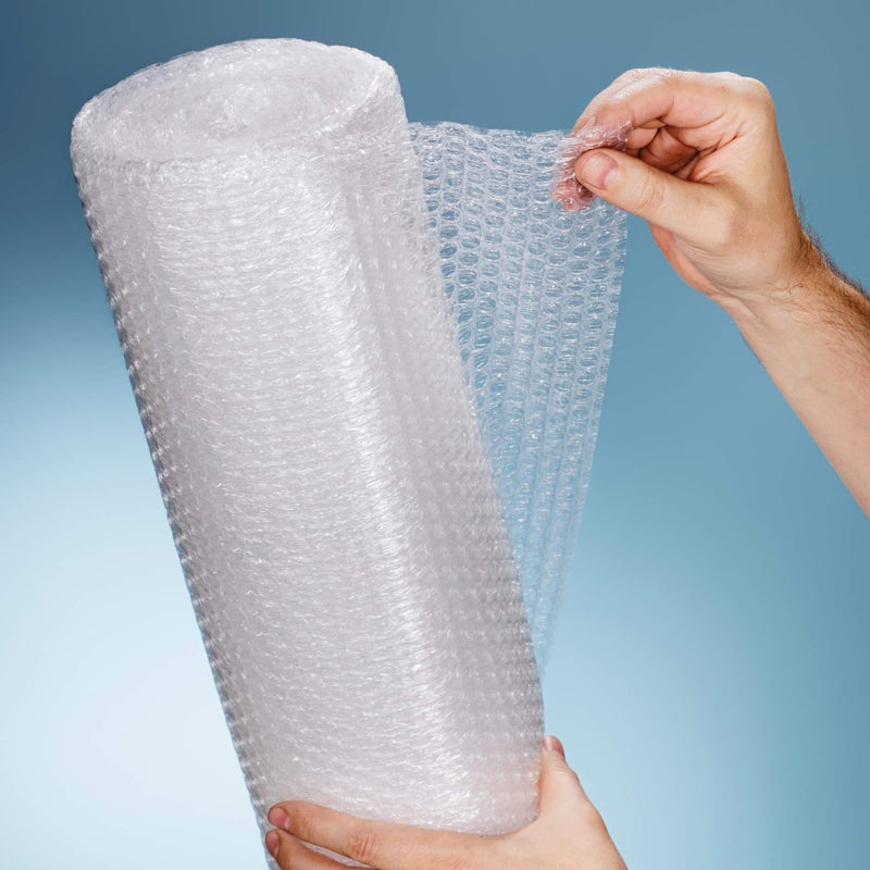 uBoxes Bubble Roll 12" Wide x 24 ft Small Wrap 3/16" Perf Every 12" - Image 4